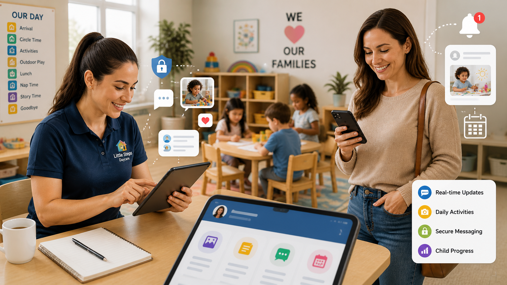 Benefits of Using Childcare Apps